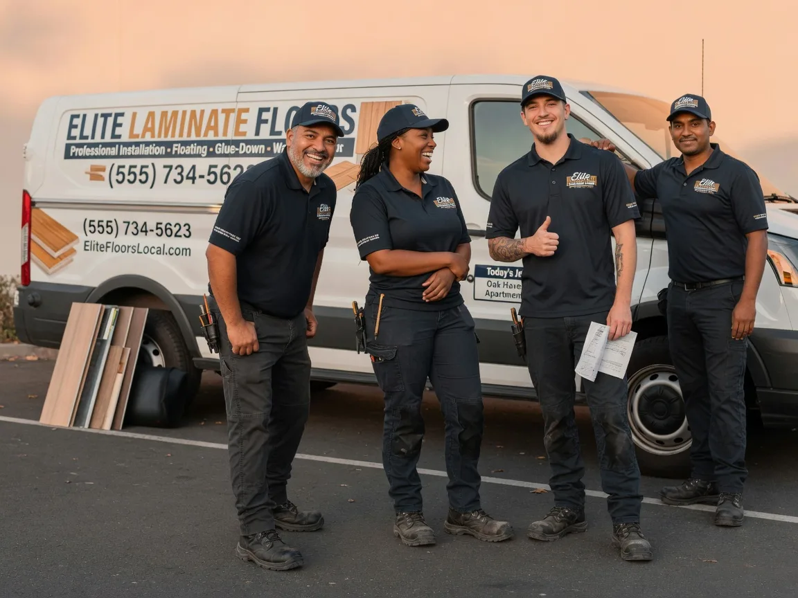Laminate flooring installation company in Valliant, OK